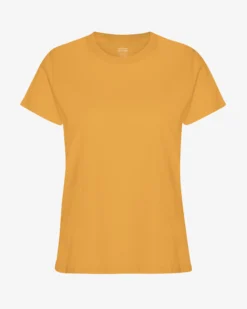 Women Light Organic Tee - Burned Yellow