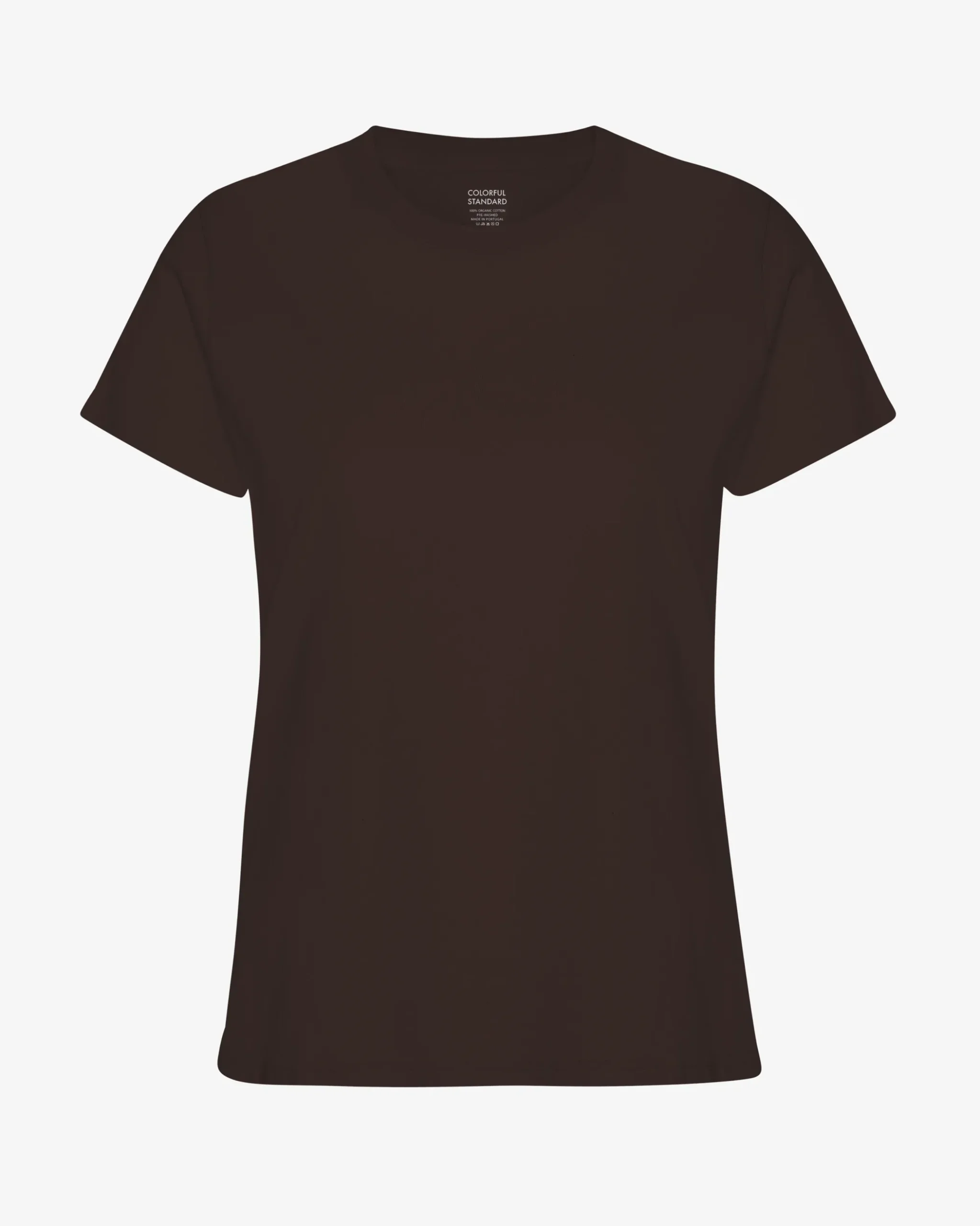 Women Light Organic Tee - Coffee Brown