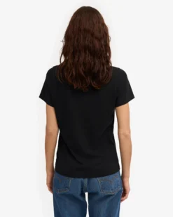 Women Light Organic Tee - Deep Black (3-Pack)