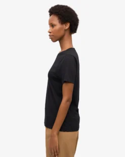 Women Light Organic Tee - Deep Black