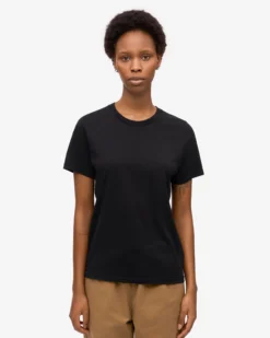 Women Light Organic Tee - Deep Black
