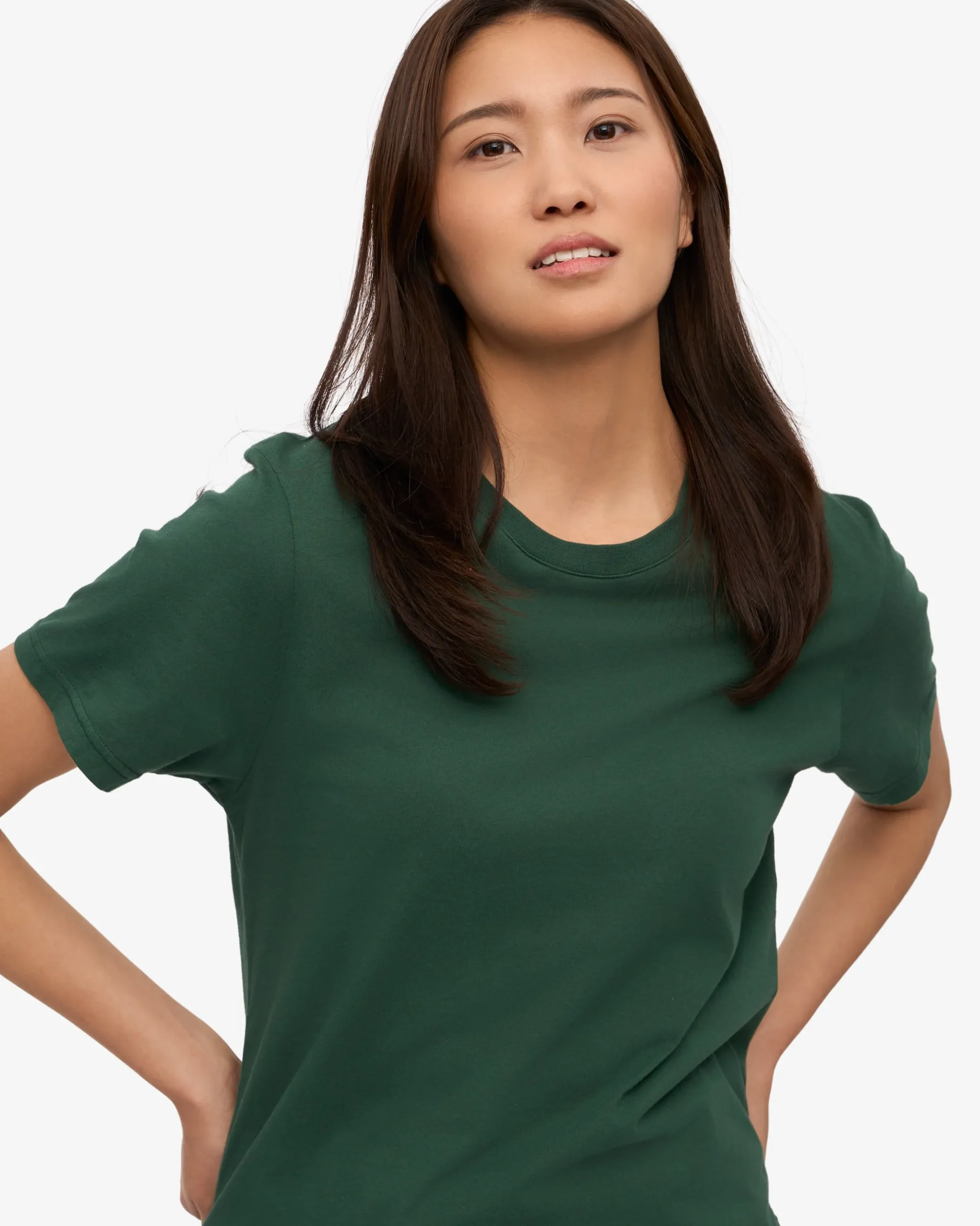 Women Light Organic Tee - Emerald Green (3-Pack)