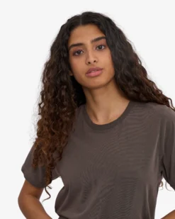 Women Light Organic Tee - Faded Mud