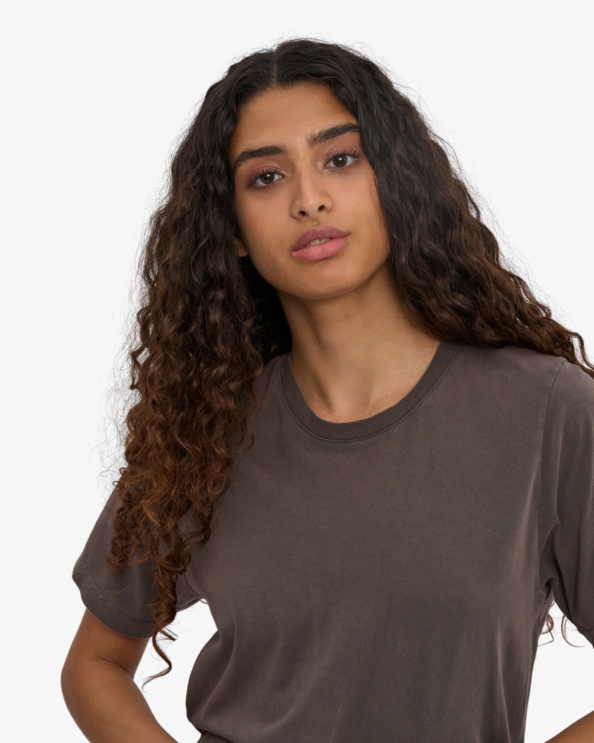 Women Light Organic Tee - Faded Mud