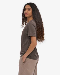 Women Light Organic Tee - Faded Mud