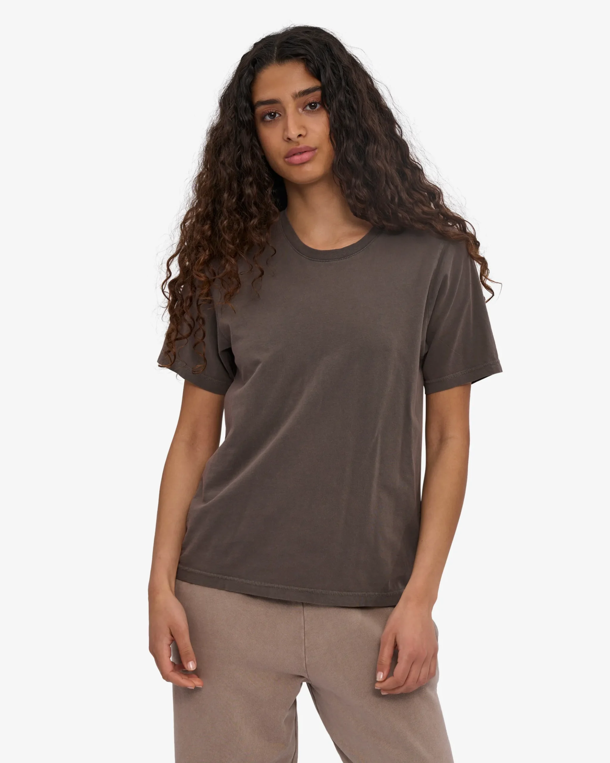 Women Light Organic Tee - Faded Mud