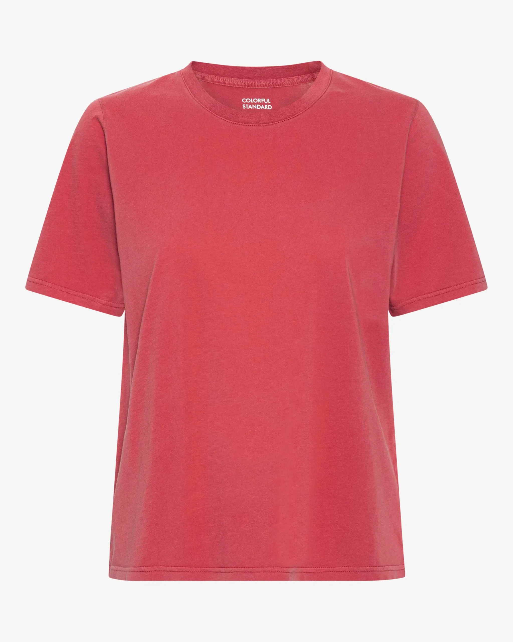Women Light Organic Tee - Faded Red
