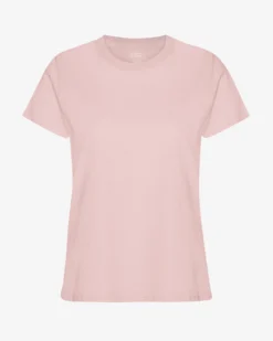 Women Light Organic Tee - Faded Pink