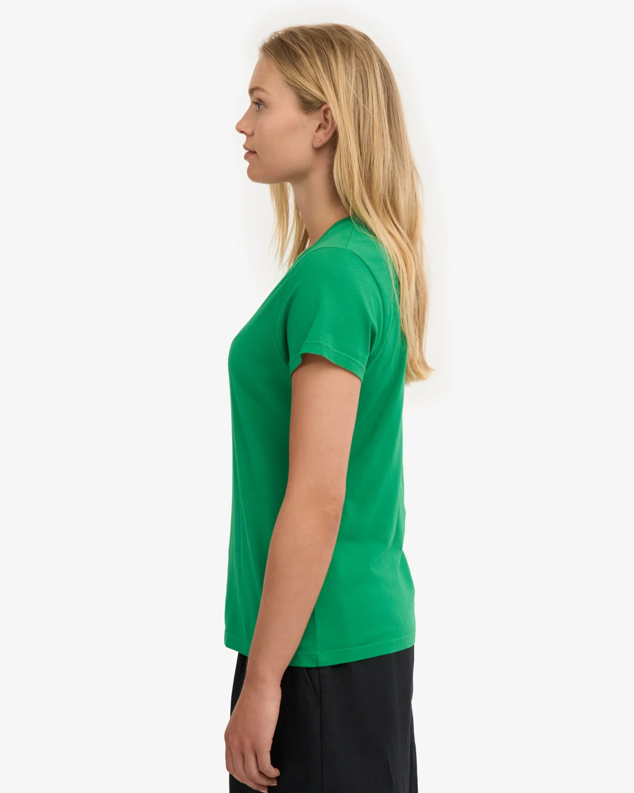 Women Light Organic Tee - Kelly Green
