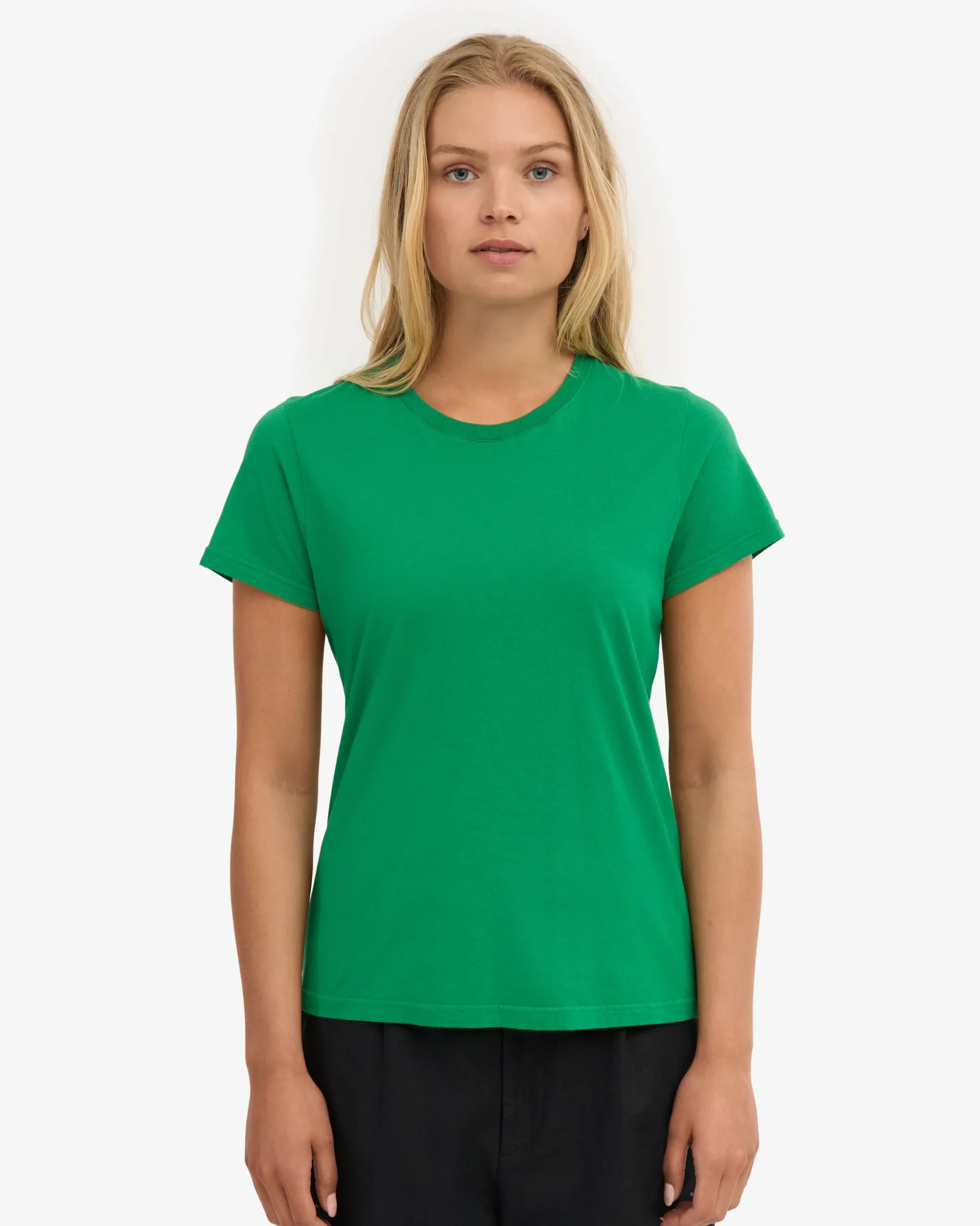 Women Light Organic Tee - Kelly Green