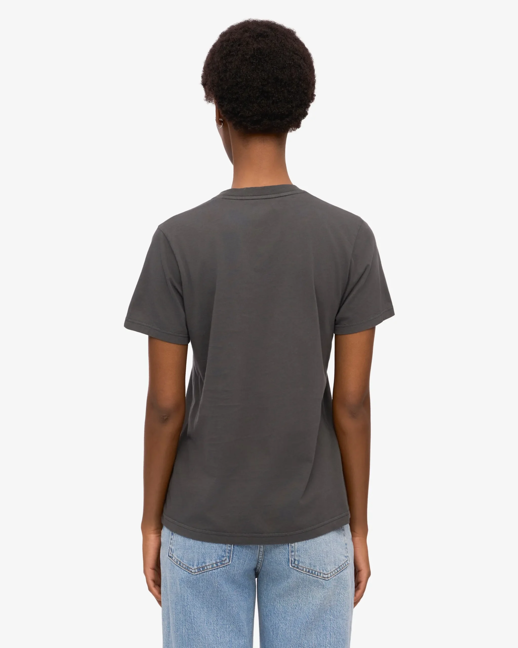 Women Light Organic Tee - Lava Grey