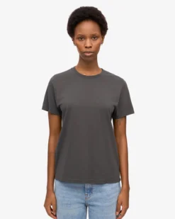 Women Light Organic Tee - Lava Grey