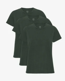Women Light Organic Tee - Midnight Forest (3-Pack)