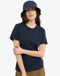 Women Light Organic Tee - Navy Blue (3-Pack)