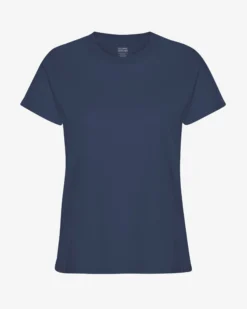 Women Light Organic Tee - Petrol Blue
