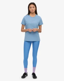Women Light Organic Tee - Seaside Blue