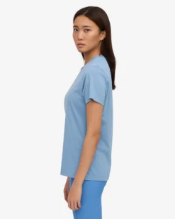 Women Light Organic Tee - Seaside Blue