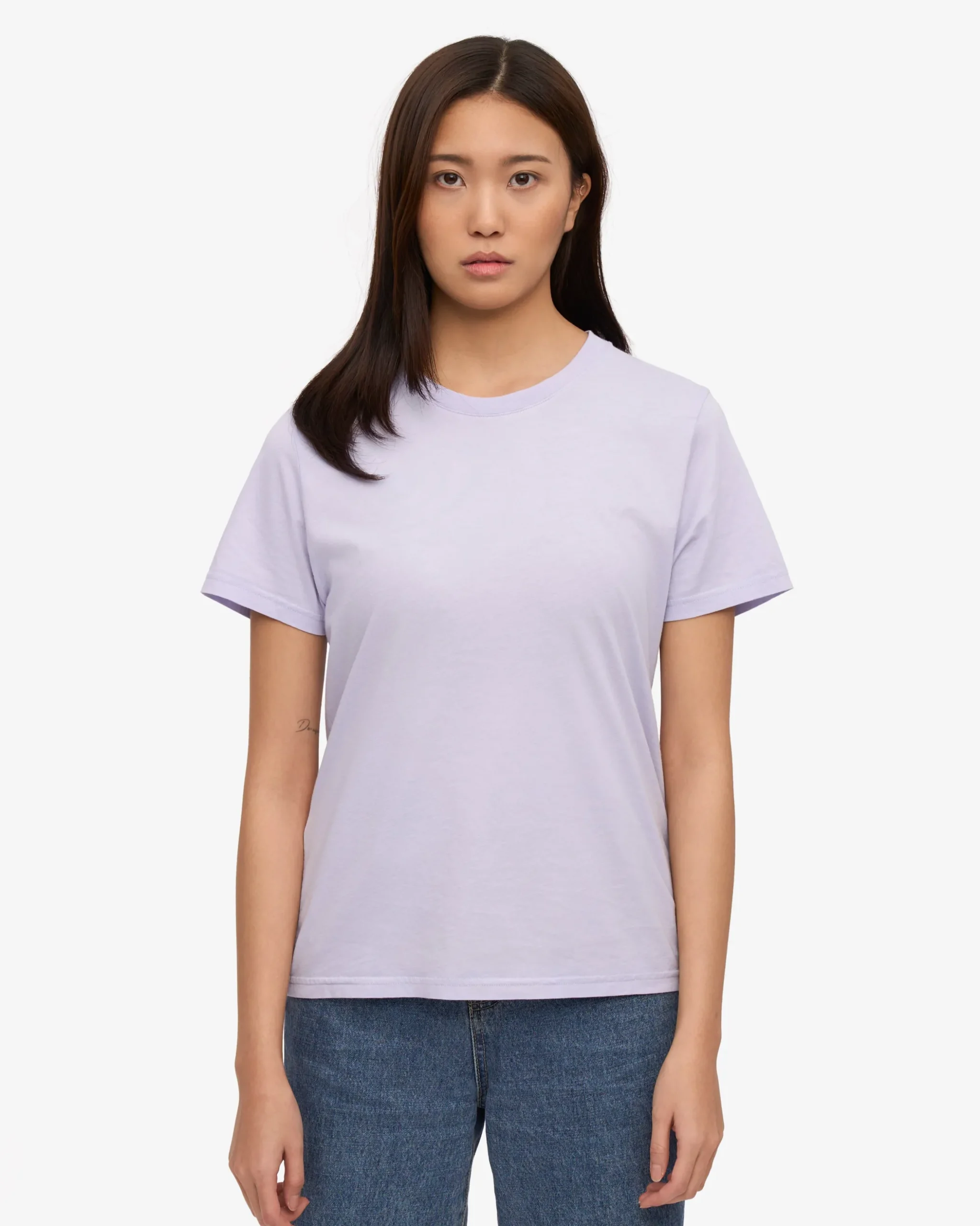 Women Light Organic Tee - Soft Lavender