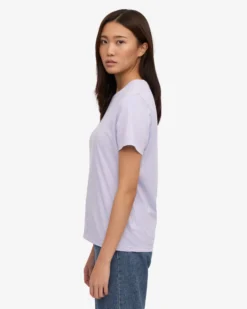 Women Light Organic Tee - Soft Lavender