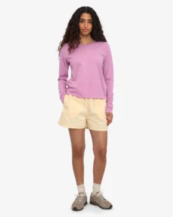 Women Organic LS T-Shirt - Cherry Blossom