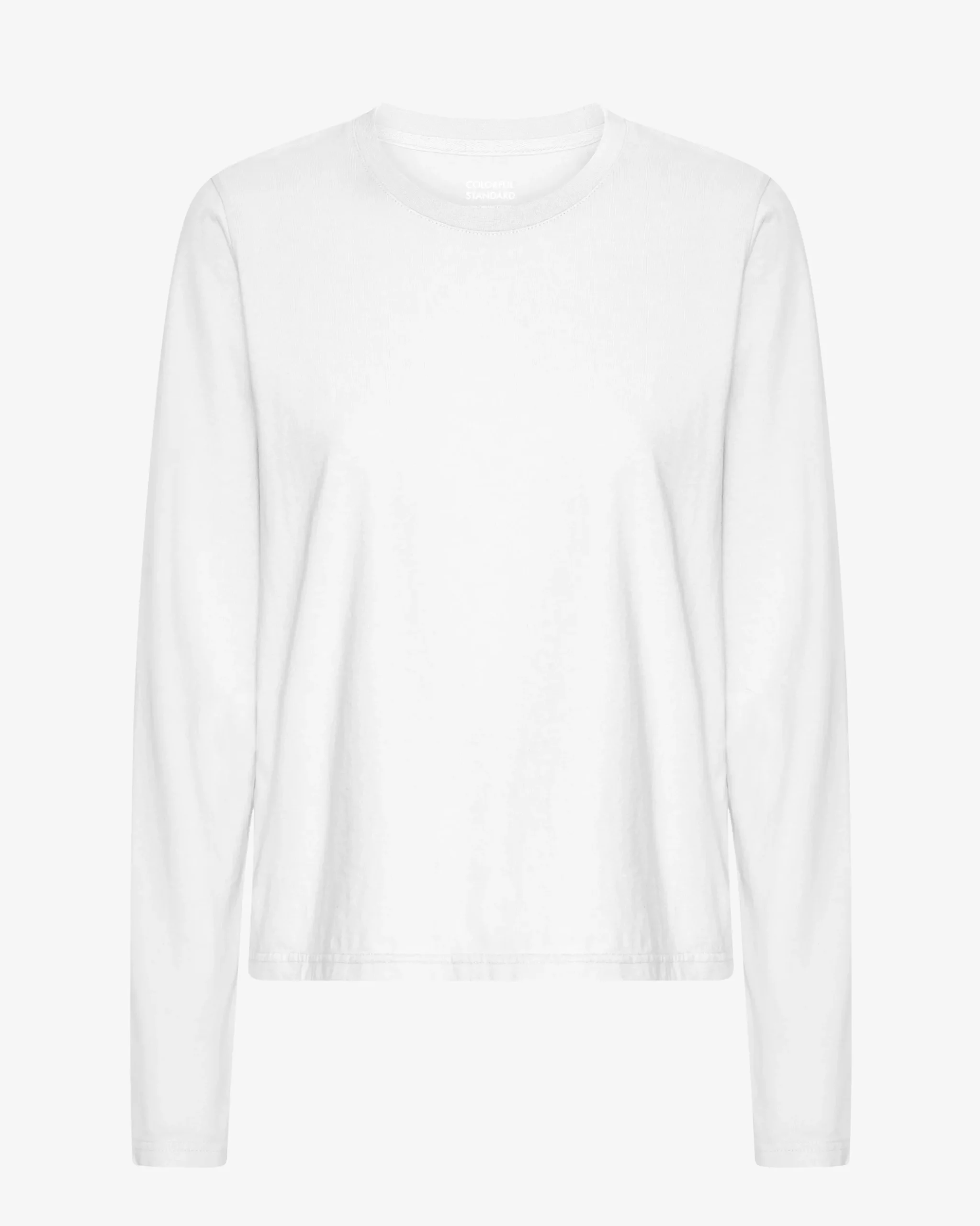 Women Organic LS T-Shirt - Optical White