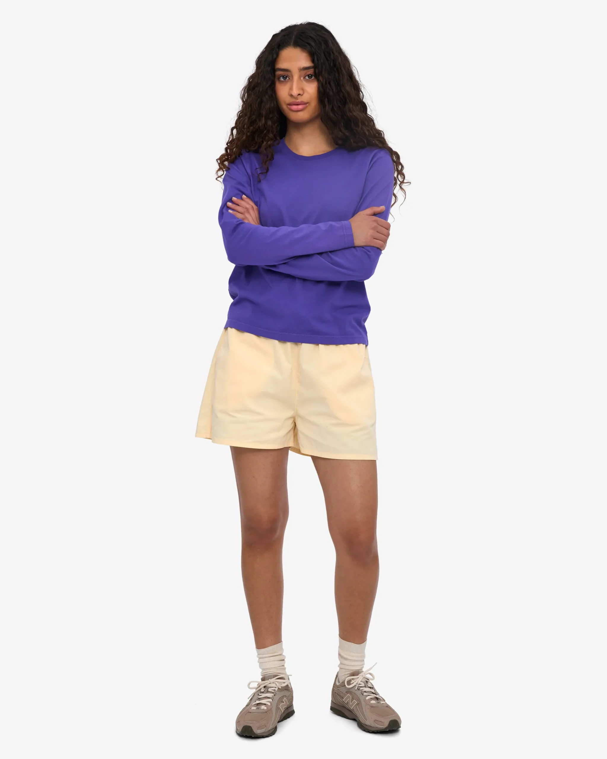 Women Organic LS T-Shirt - Ultra Violet