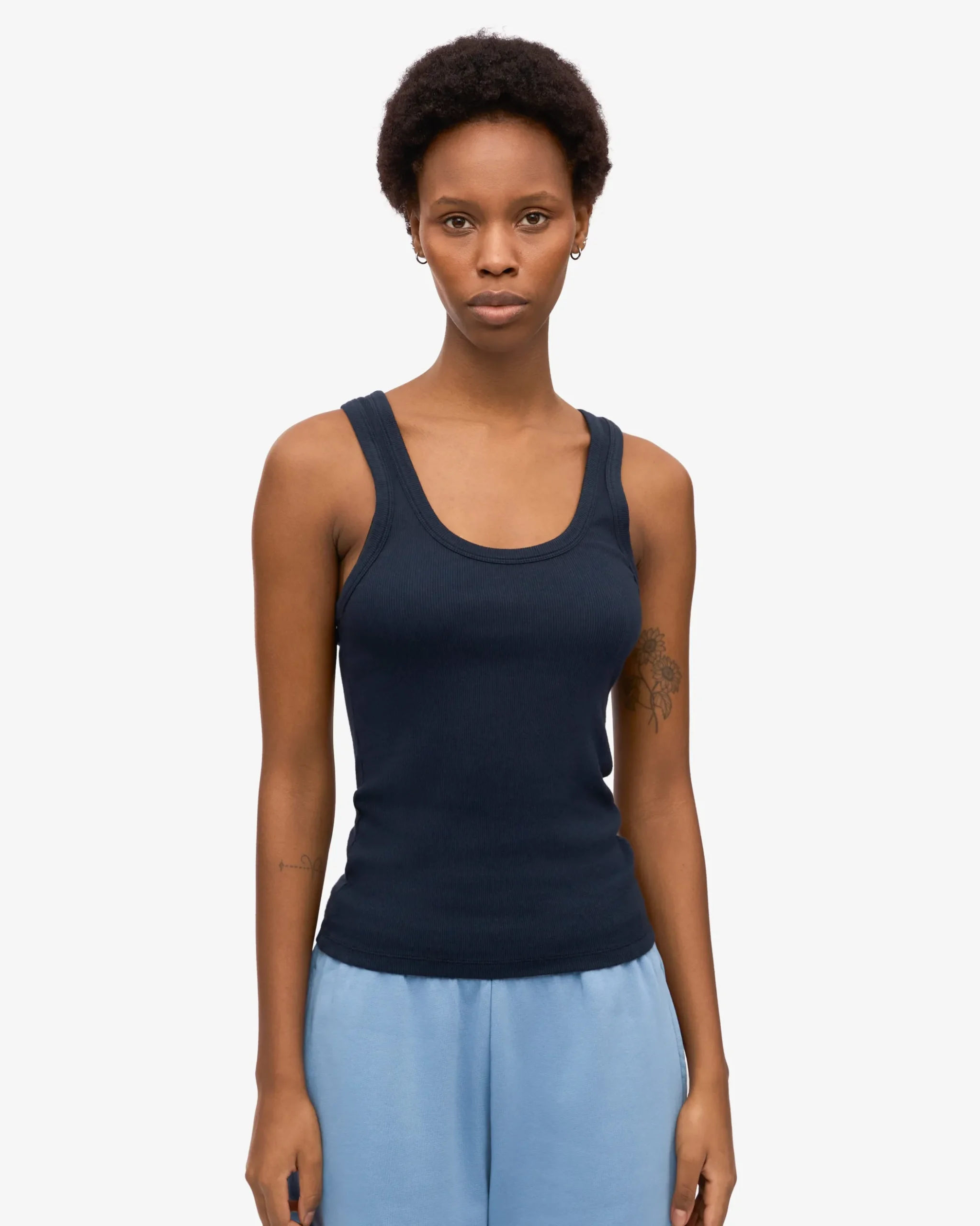 Women Organic Rib Tank Top - Mixed 05 (3-Pack)