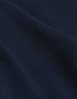 Women Organic Rib Tank Top - Navy Blue