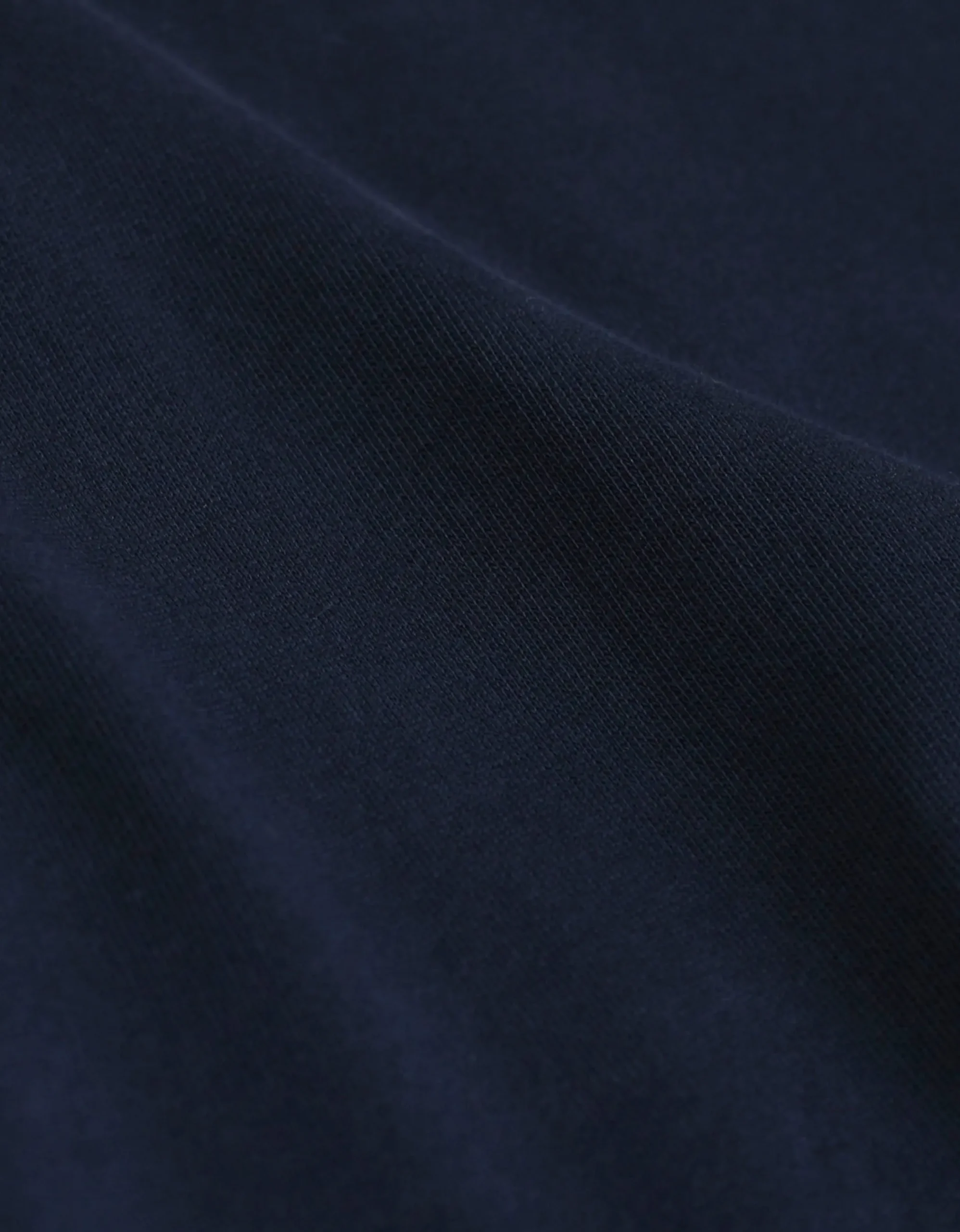 Women Organic Rib Tank Top - Navy Blue