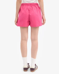 Women Organic Twill Shorts - Bubblegum Pink