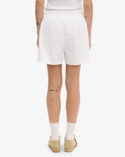 Women Organic Twill Shorts - Deep Black & Optical White (2-Pack)