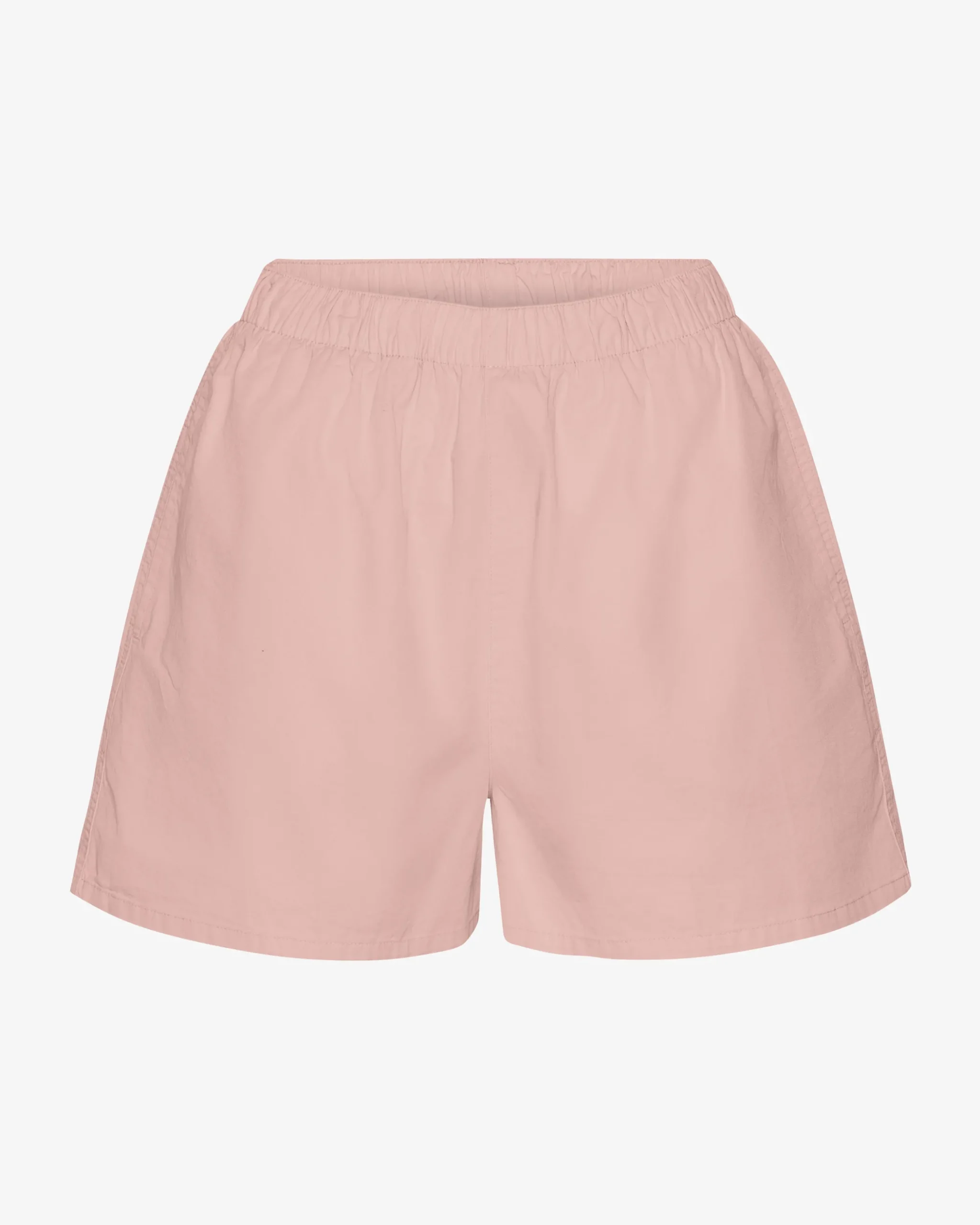 Women Organic Twill Shorts - Faded Pink