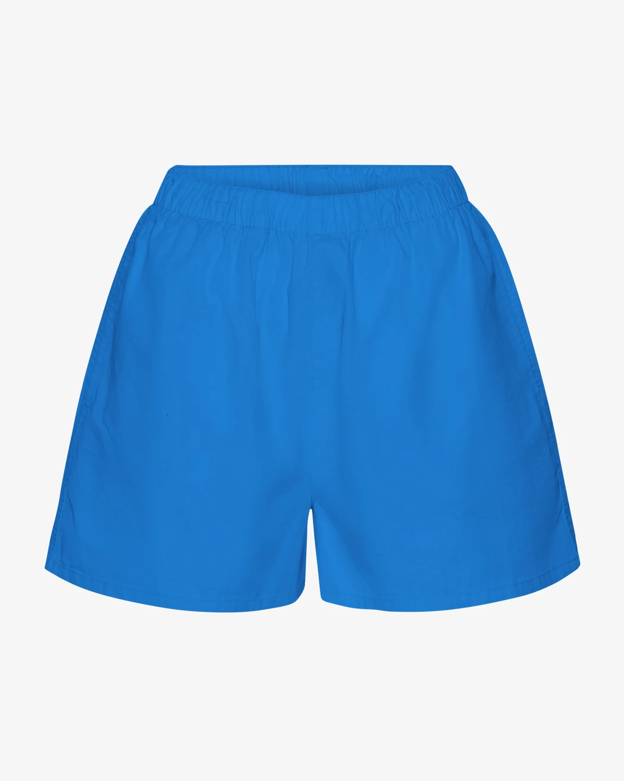 Women Organic Twill Shorts - Pacific Blue