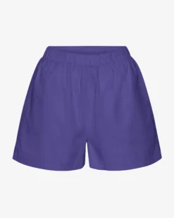 Women Organic Twill Shorts - Ultra Violet